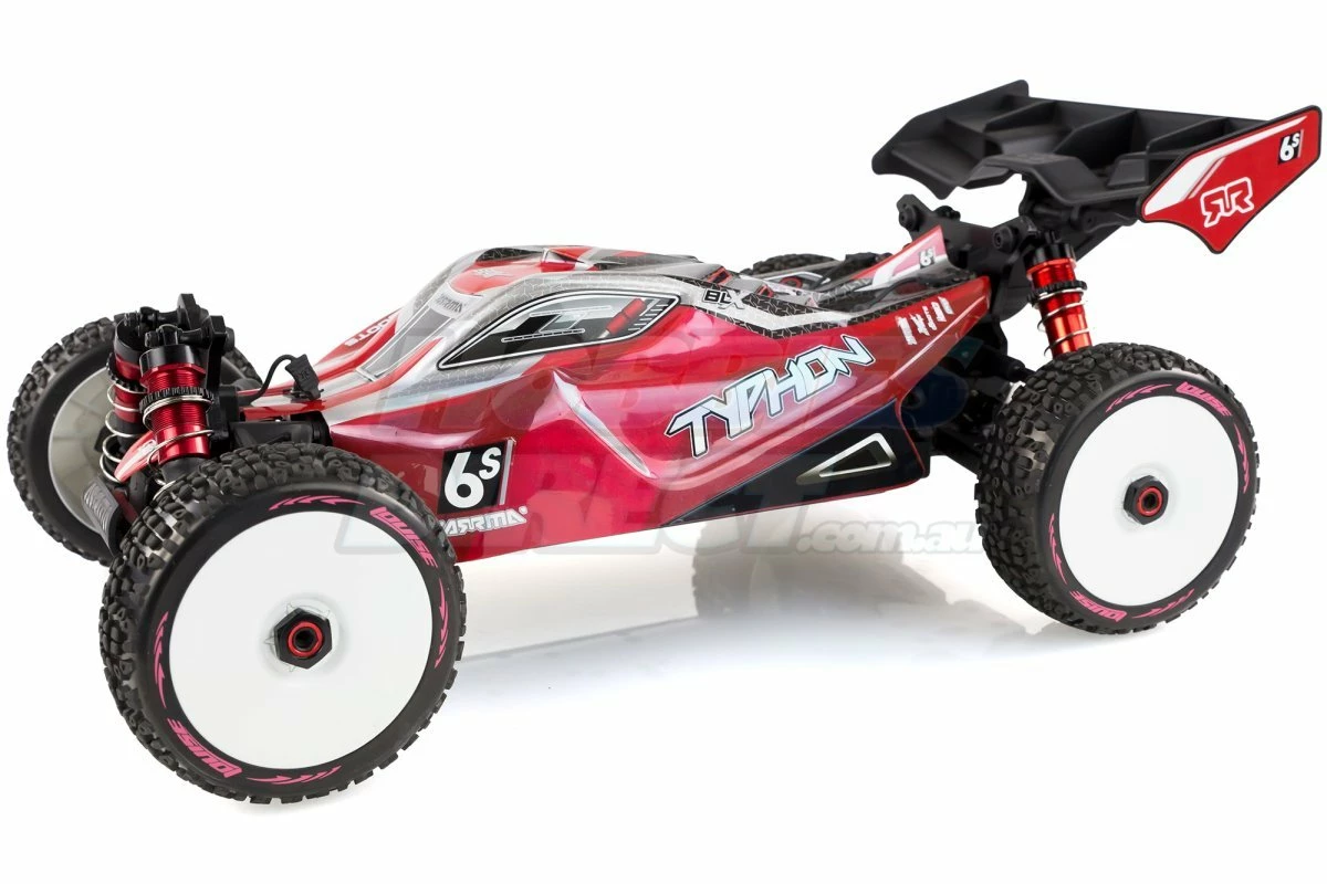 L-T3108SW | Louise 3.3" B-Mazinger Tyres On White Dished Rims - Glued Wheels 2Pcs - Image 2