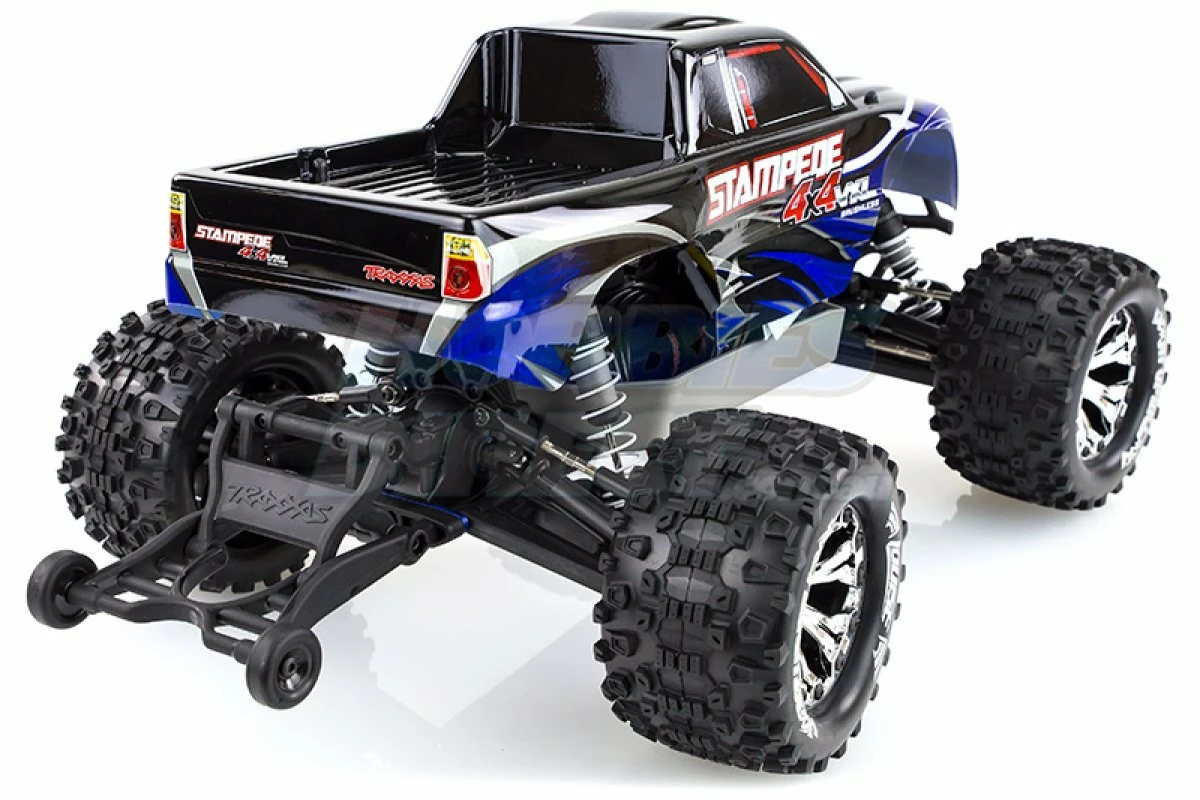 L-T3204CH | Louise 2.8" MT-Uphill Tyres On Chrome Spoke Rims - Glued Truck Wheels W/ Foam 2Pcs - Image 6