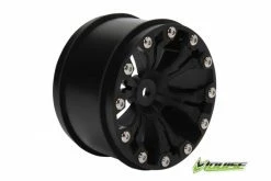 L-T3205B | Louise 2.8" Black Bearing Rims 2Pcs