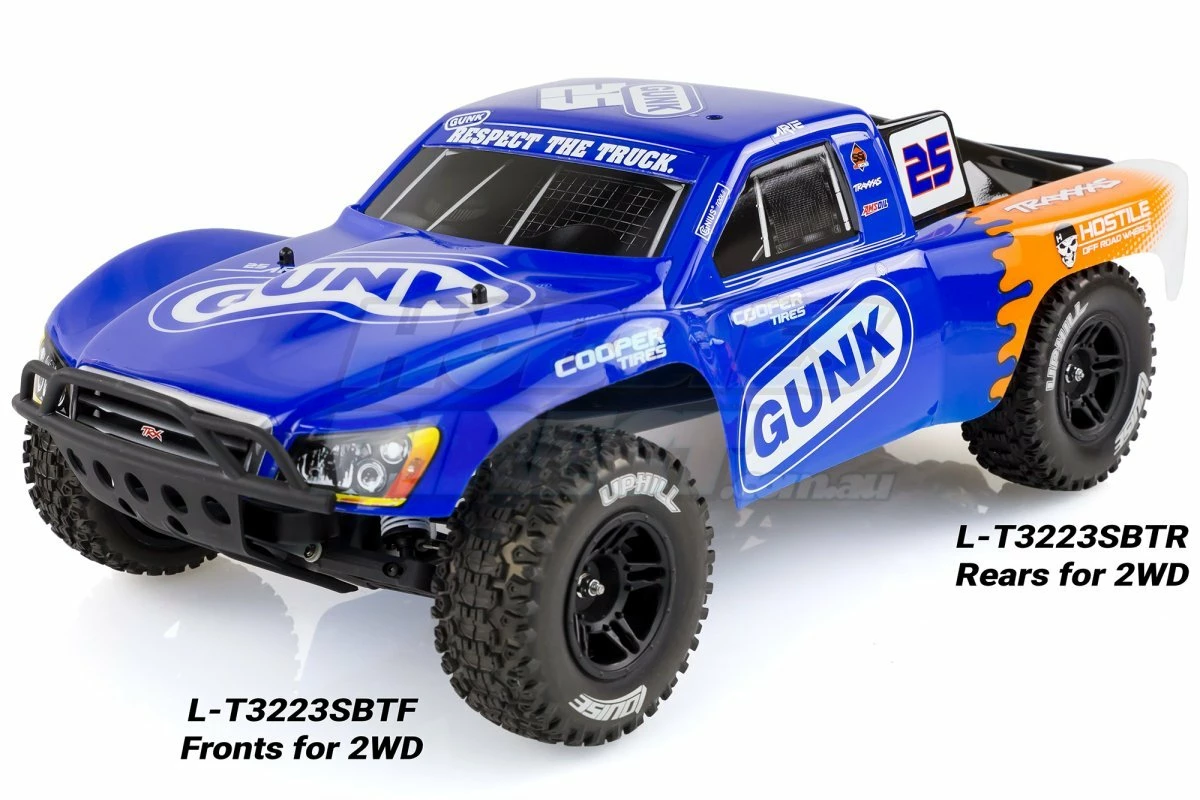 L-T3223SBTF | Louise 2.2/3.0" Uphill Tyres On Black Rims - Glued Wheels 2Pcs - Image 2