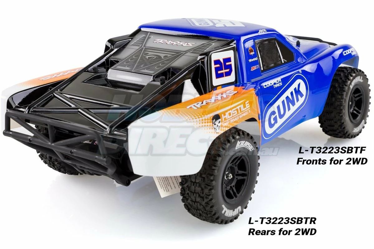 L-T3223SBTF | Louise 2.2/3.0" Uphill Tyres On Black Rims - Glued Wheels 2Pcs - Image 3