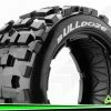 L-T3244I | Louise 4.7/5.5" Baja 5B Rear B-ulldoze Tyres W/Foam 2Pcs
