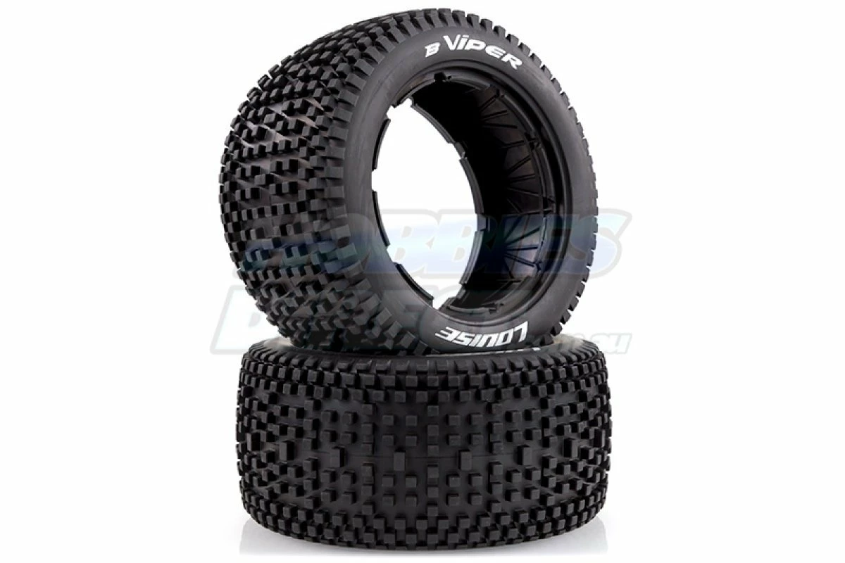 L-T3245I | Louise 4.7/5.5" Baja 5B Rear B-Viper Tyres 2Pcs W/ Foams - Image 2
