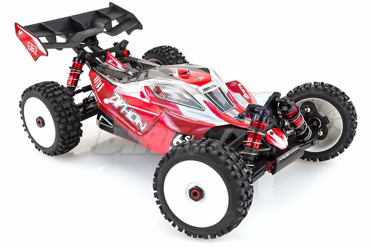 L-T325W | Louise 3.3" B-ulldoze Tyres On 84mm White Dished Rims - Glued Wheels 2Pcs - Image 6