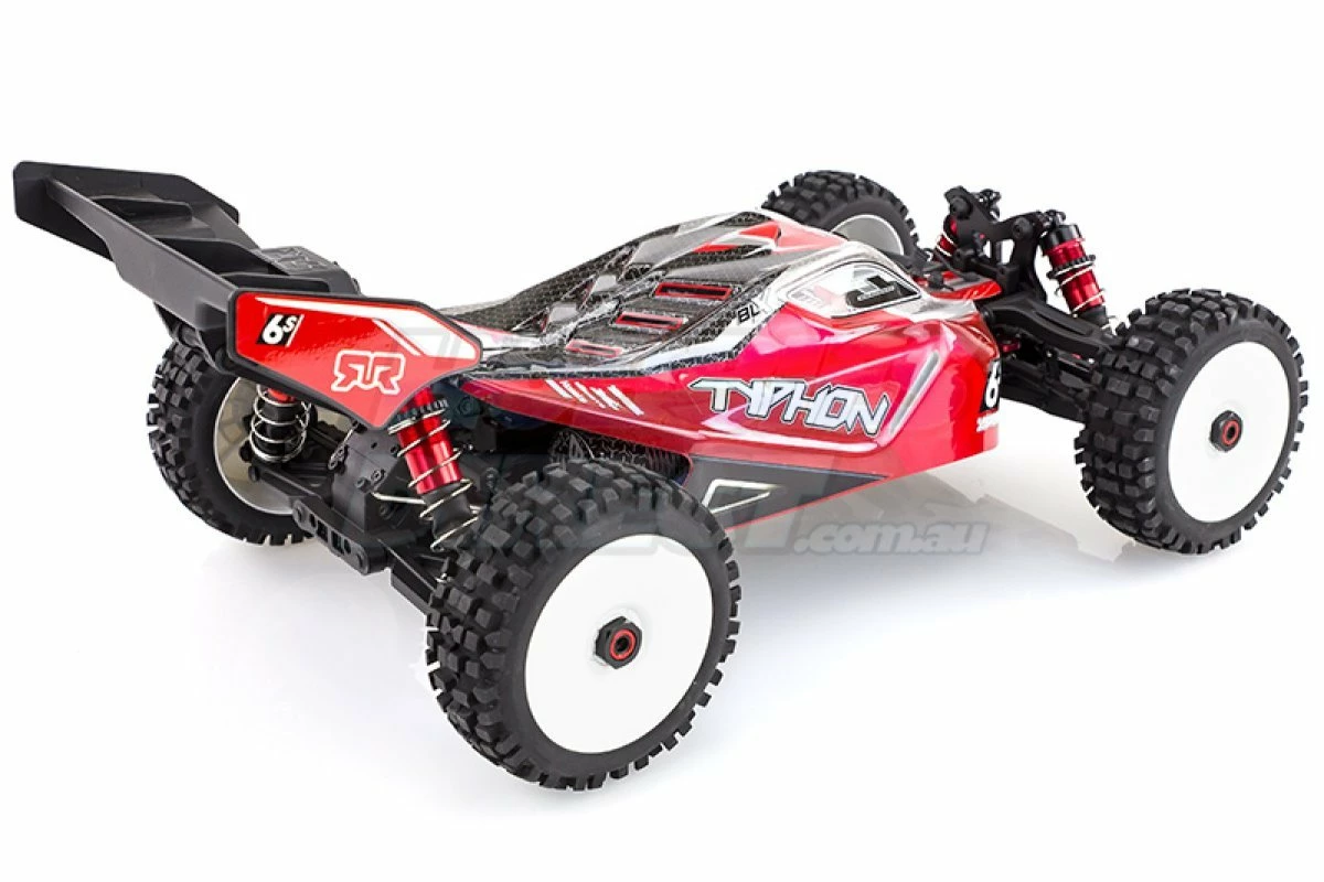 L-T325W | Louise 3.3" B-ulldoze Tyres On 84mm White Dished Rims - Glued Wheels 2Pcs - Image 7