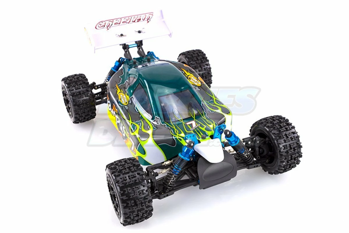 L-T3278SB | Louise 2.2" ST-Pioneer Tyres On Black Spoke Rims - Glued Truck Wheels W/ Foam 2Pcs - Image 5