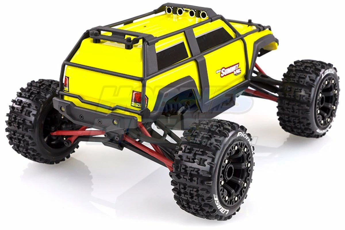 L-T3278SB | Louise 2.2" ST-Pioneer Tyres On Black Spoke Rims - Glued Truck Wheels W/ Foam 2Pcs - Image 8