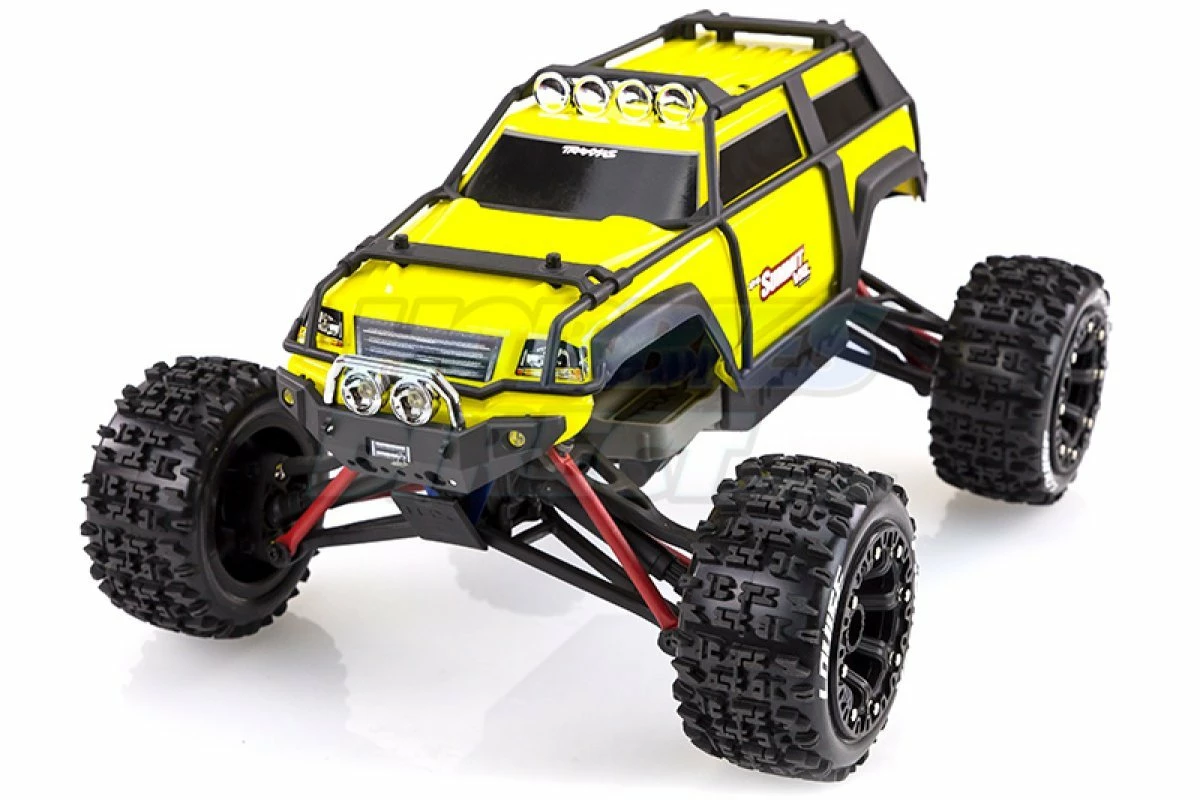 L-T3278SB | Louise 2.2" ST-Pioneer Tyres On Black Spoke Rims - Glued Truck Wheels W/ Foam 2Pcs - Image 9