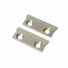 TLR231099 | TLR Gunmetal Aluminium Chassis Skid Plates 2Pcs