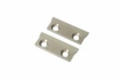 TLR231099 | TLR Gunmetal Aluminium Chassis Skid Plates 2Pcs