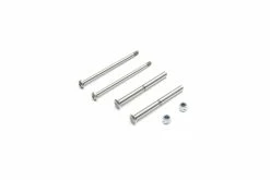 TLR234098 | TLR Aluminium Front Hinge Pin Set 4Pcs
