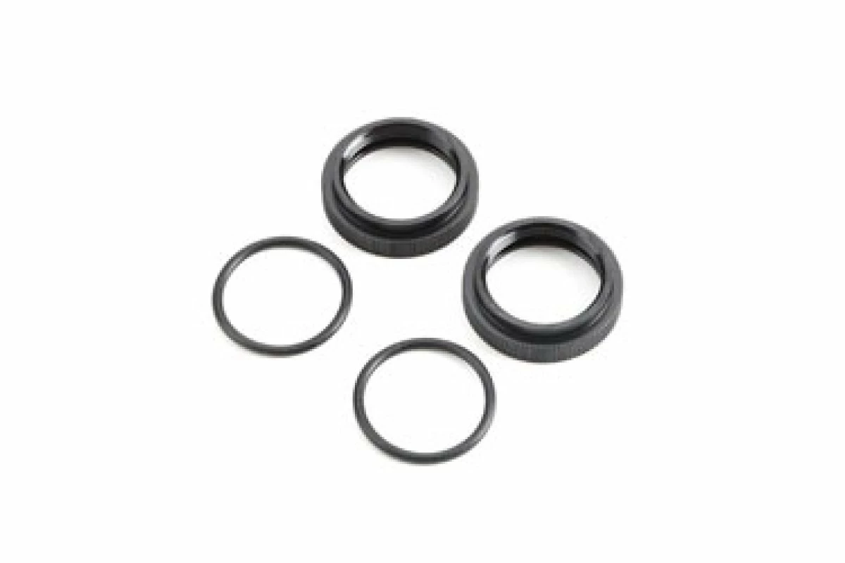 TLR253000 | TLR Shock Adjust Nut W/ O-Ring 2Pcs