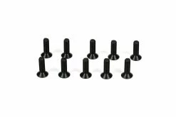 TLR5962 | TLR 3x10mm Fine Thread Countersunk Head Screws 10Pcs